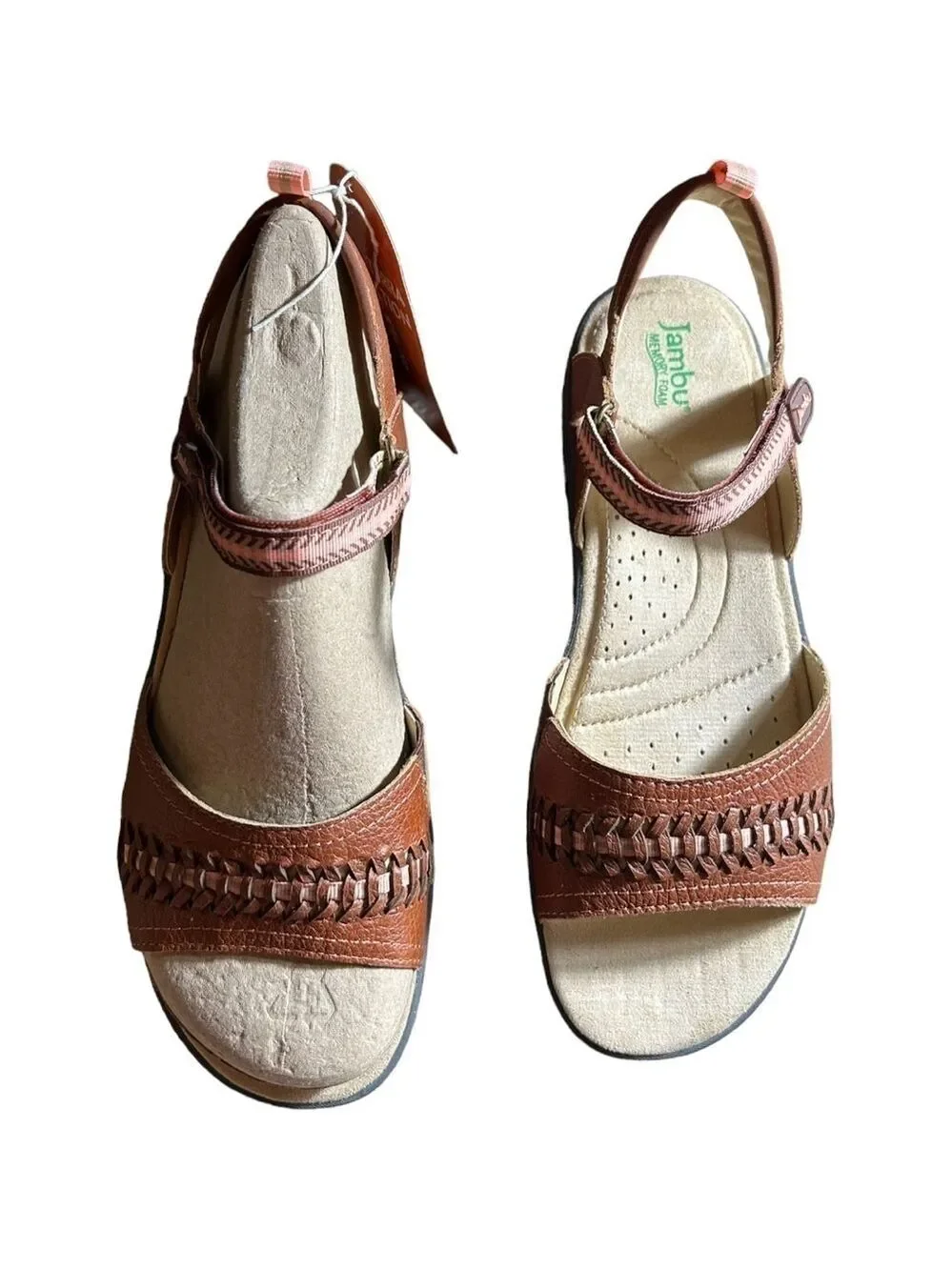 Jambu Brown Monaco Leather Sandal - Women